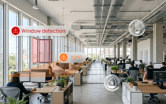 smart fan coil thermostat office