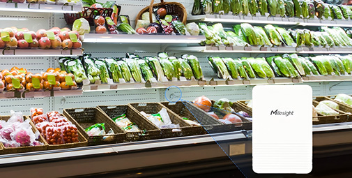 temperature monitoring smart supermarket france