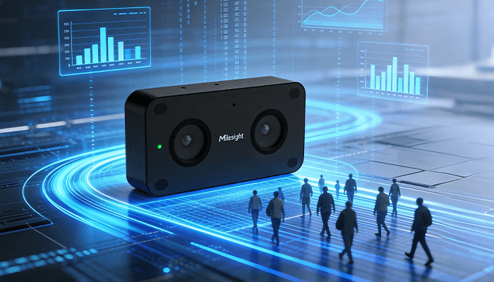 outdoor people counter data capture