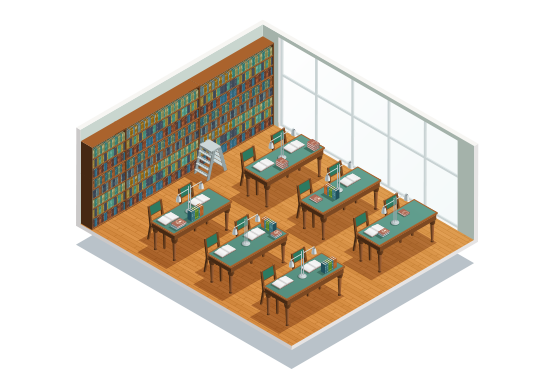 university study room