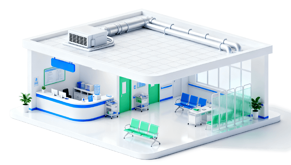 iot healthcare solution application hvac