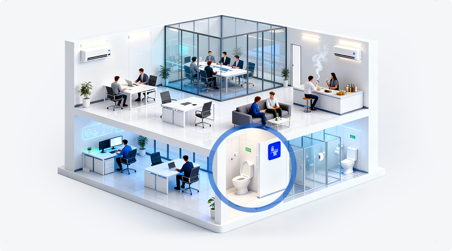 restroom air quality management