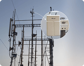 UG67 installed at a telecom tower