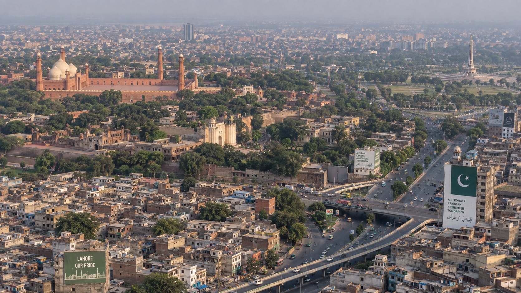 Lahore city and its urban infrastructure