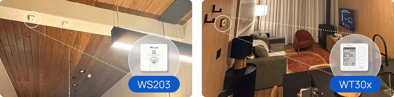 group 490 WS203 and WT30x occupancy-based HVAC management