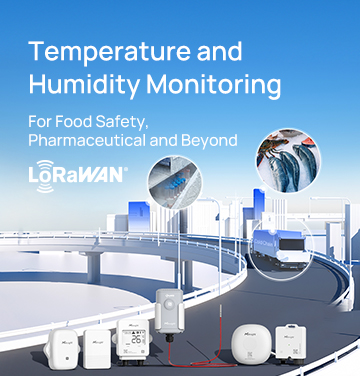 temperature and humidity monitoring page