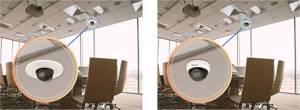 elegant ins neat and elegant recessed installation appearance