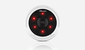 Smart IR II Technology   For Fisheye Camera