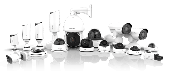 H.265 Mini PoE PTZ Network Camera, H.265 Pro Bullet Network Camera, H.265 Pro Dome Network Camera and H.265 Speed Dome Network Camera.