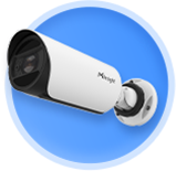 Entrance & Exit AI LPR Bullet Camera
