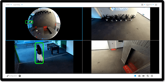 fisheye auto tracking