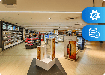 color+ for retails monitoring