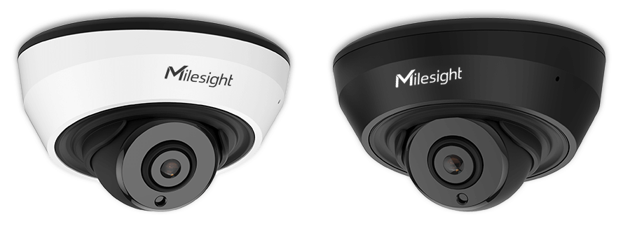 Two Colors Available for IR Mini Dome Network Camera.