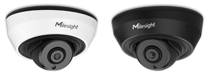 twoColor Two Colors Available for IR Mini Dome Network Camera.