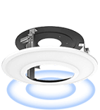 Recessed Mount of Mini PTZ Dome Camera