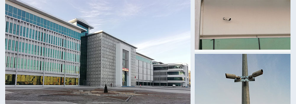 2 Milesight Mini Bullet Network Camera secures outside of Çankırı New Government Office
