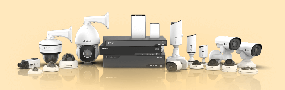 5 Milesight CCTV Camera and NVR, Milesight products family