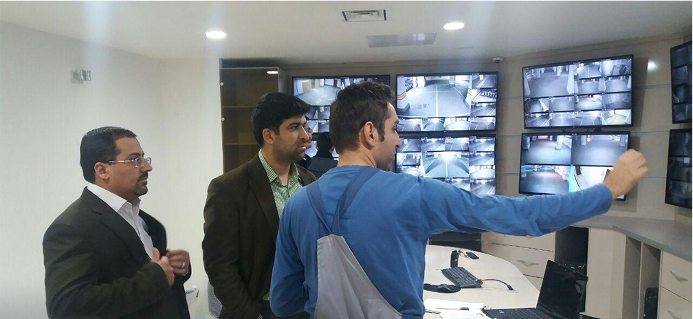 The control center of the video surveillance system efficiently manages the 475 pcs Milesight Network Cameras.