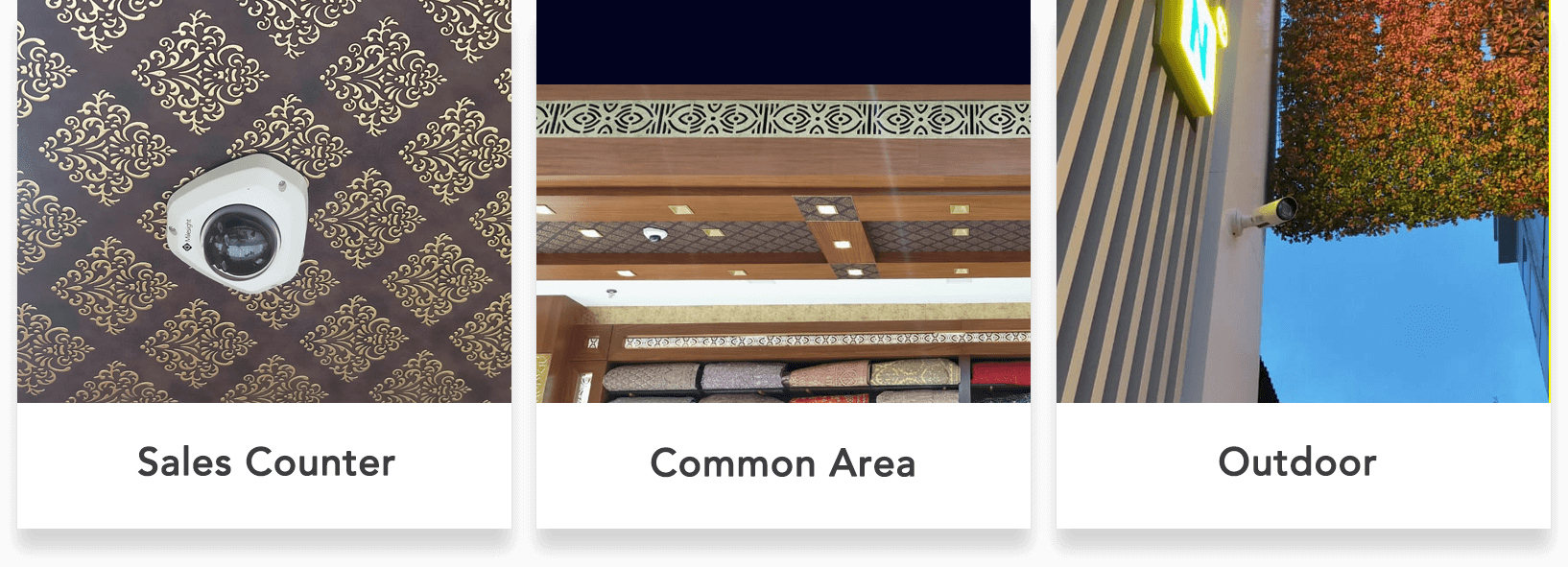 solution1 Milesight cameras safeguard Wedding Centre