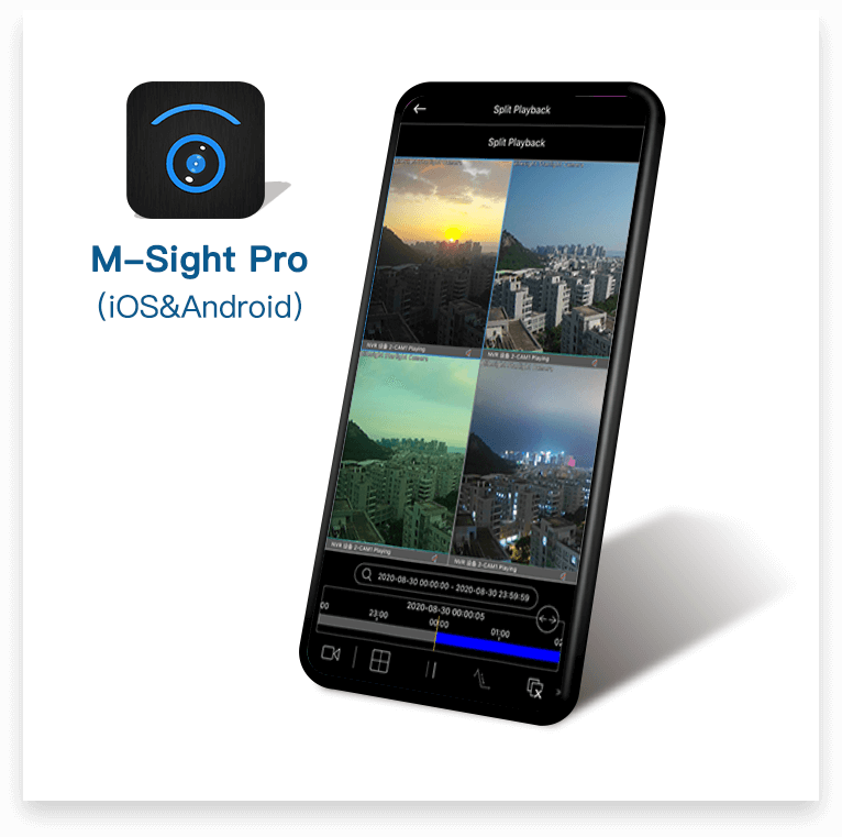 solution3 Milesight app help with fast and instand monitor at anytime to anywhere