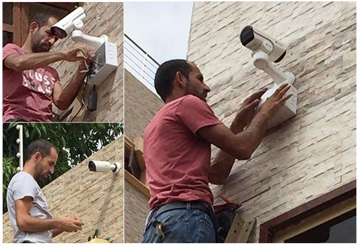 solution the installation of the Milesight Mini PTZ Bullet Network Cameras.