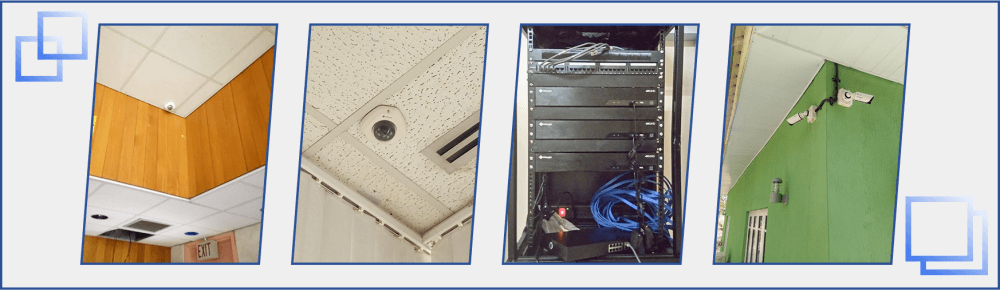 2 Milesight Vandal-proof Mini Dome, Milesight NVR 7000 Series and Milesight Mini Bullet