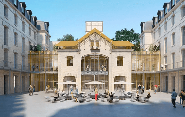commercial&nbsp;security&nbsp;solution&nbsp;in&nbsp;La Caserne in France