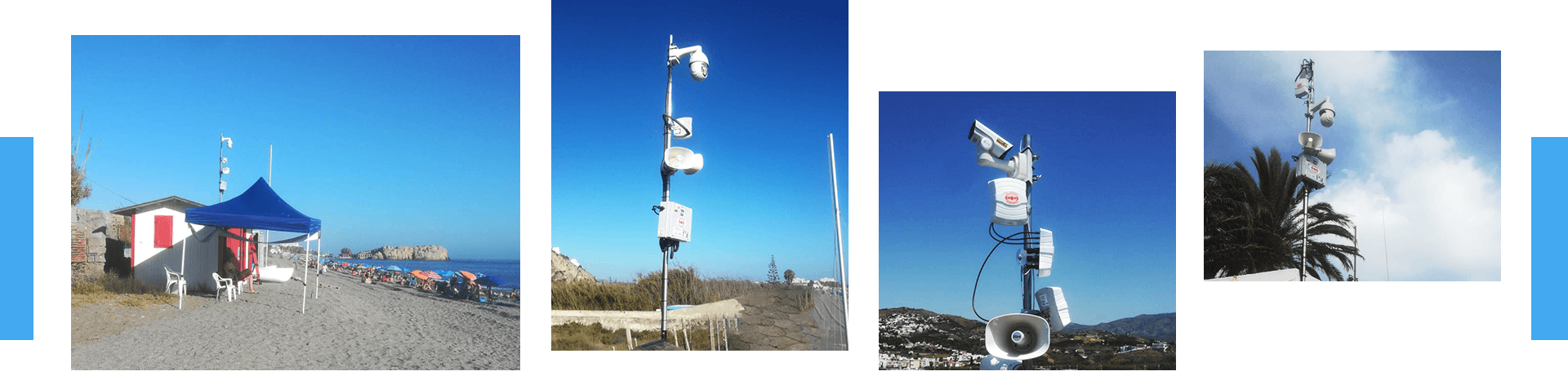 Milesight&nbsp;PTZ camera series&nbsp;provides the all-round monitoring on the beach