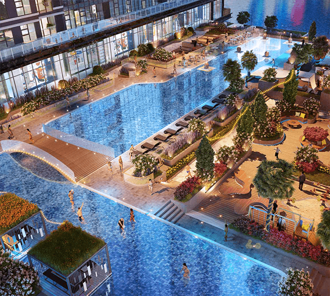 challenge1 inside of Sunwah Pearl Apartment