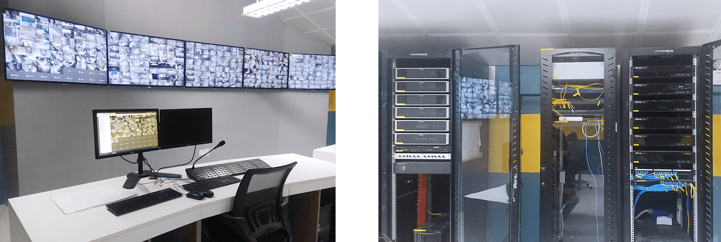 solution4 Milesight management center NVR and CMS protects the apartments security
