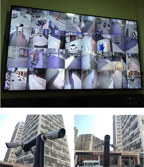 video management residential security monitoring system