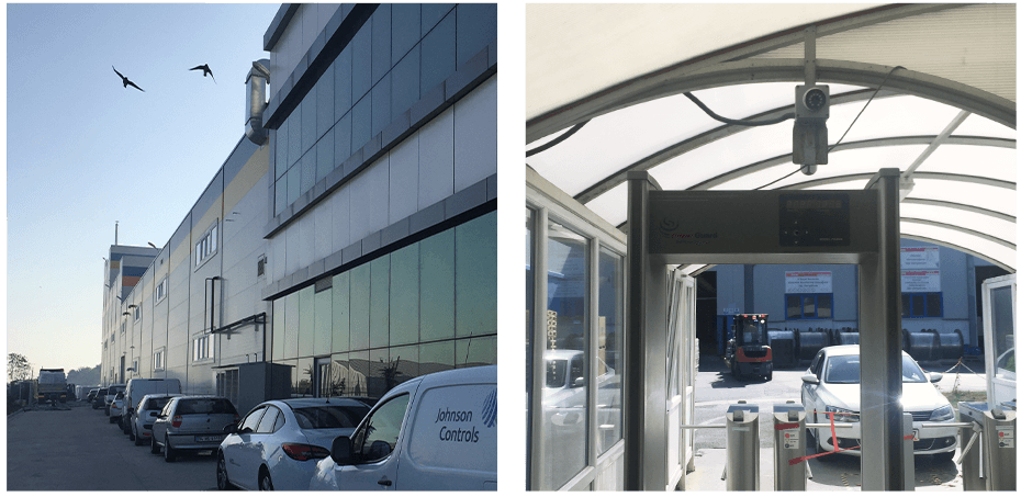 background outdoor ip camera