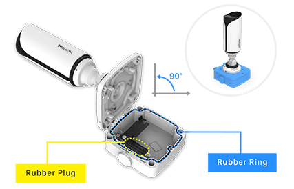 junction box 3-Axis Design& IP67, NDAA AI LPR Motorized Bullet Camera