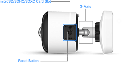 design Exquisite Design of NDAA AI 180° Panoramic Mini Bullet Network Camera