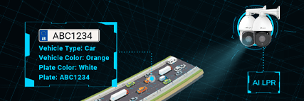 smart License Plate Recognition camera,AI LPR Speed Dome