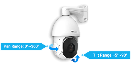 pan tilt zoom ndaa ai speed dome