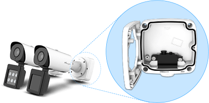 bullet camera junction box