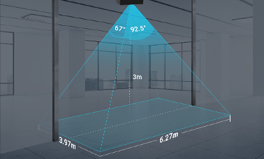 large detection area Large Detection Area