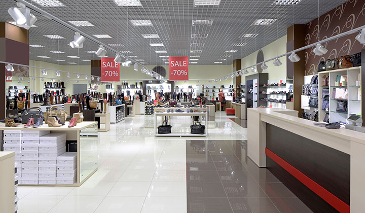 lorawan e ink display shopping malls