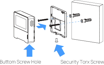 2 in 1 iaq sensor installation screws 2 in 1 iaq sensor installation screws