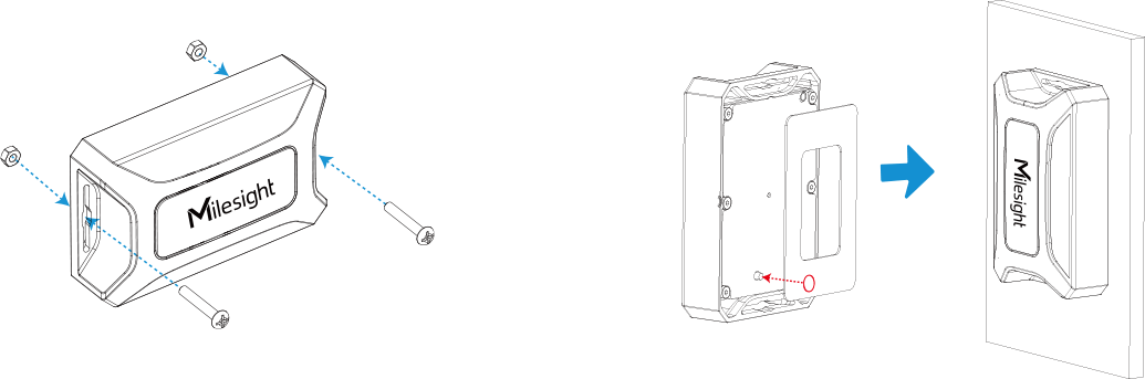 outdoor asset tracker installation