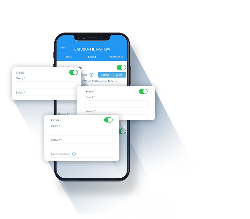 em320 tilt flexible settings 1
