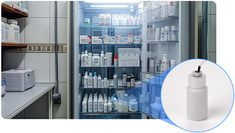 ts201 glass bead thermal buffer bottle