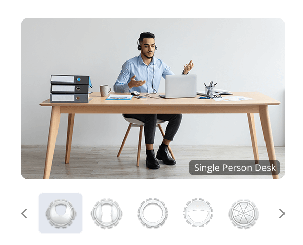 single person desk
