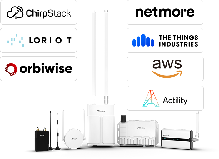 milesight lorawan gateway network server