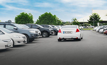 parking lot