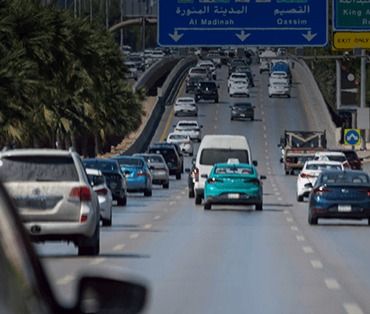 traffic road