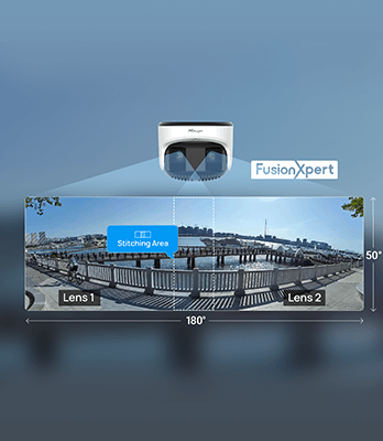 ai dual sensor panoramic camera