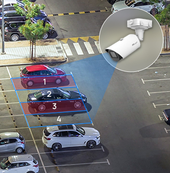 outdoor parking management camera