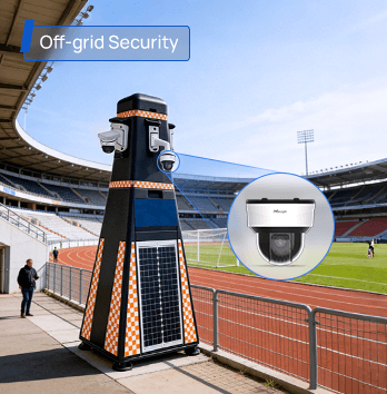 off grid security speed dome